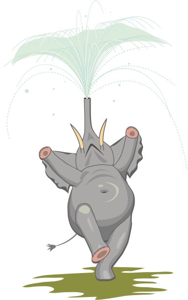 有趣的大象图片下载