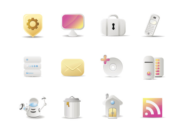 电脑图标集图片下载