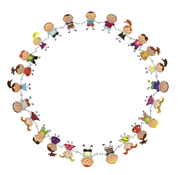 向量快乐的孩子图片下载