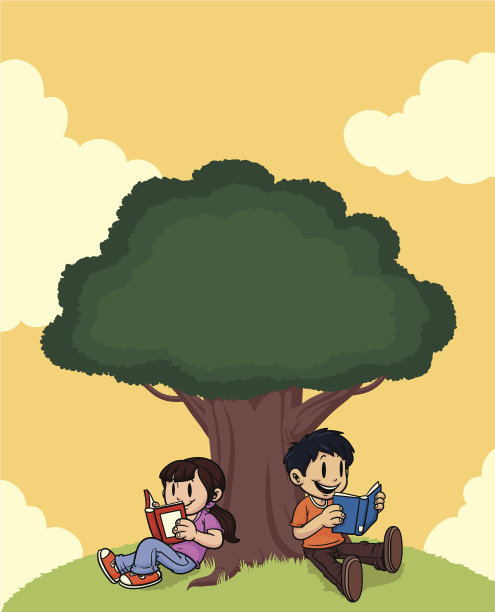 孩子阅读图片下载