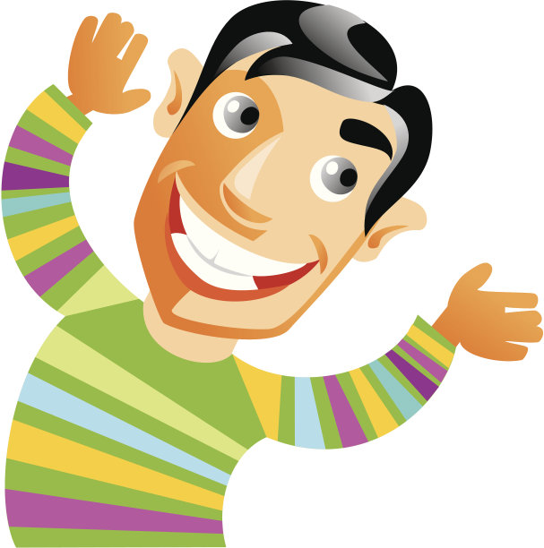 微笑的男人图片下载