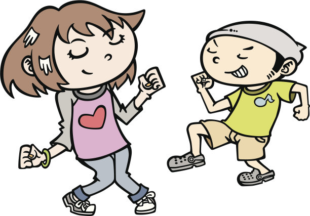 跳舞的情侣图片下载