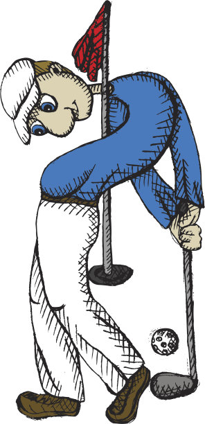 高尔夫球运动员图片下载