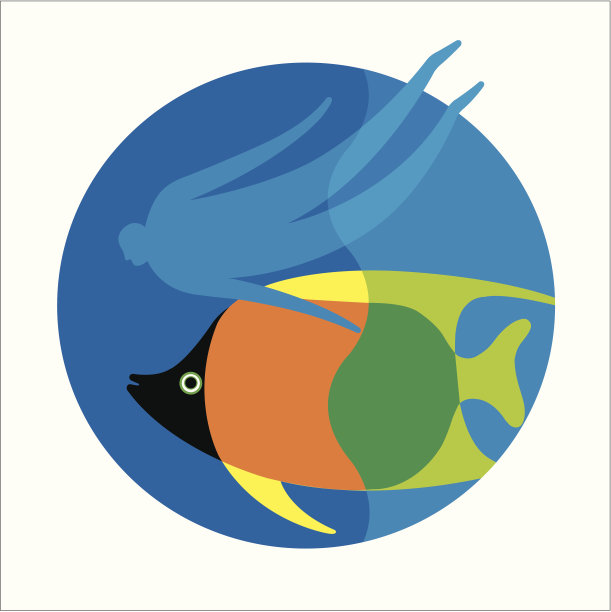 鱼和人图片下载