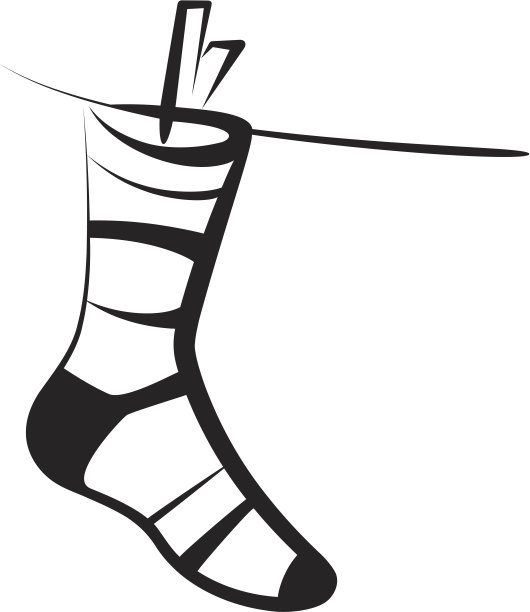 圣诞袜图片下载