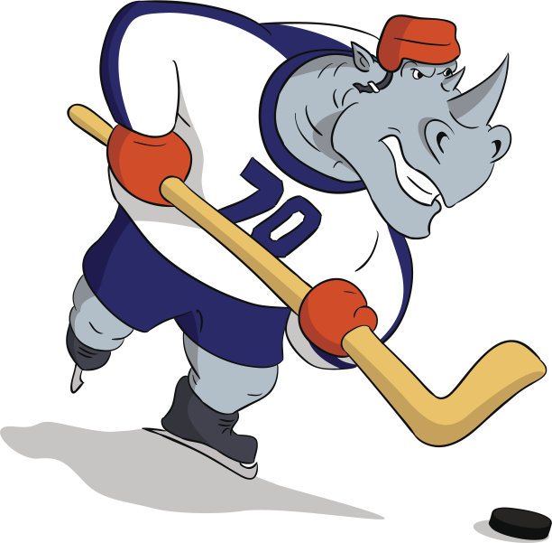 曲棍球犀牛图片下载