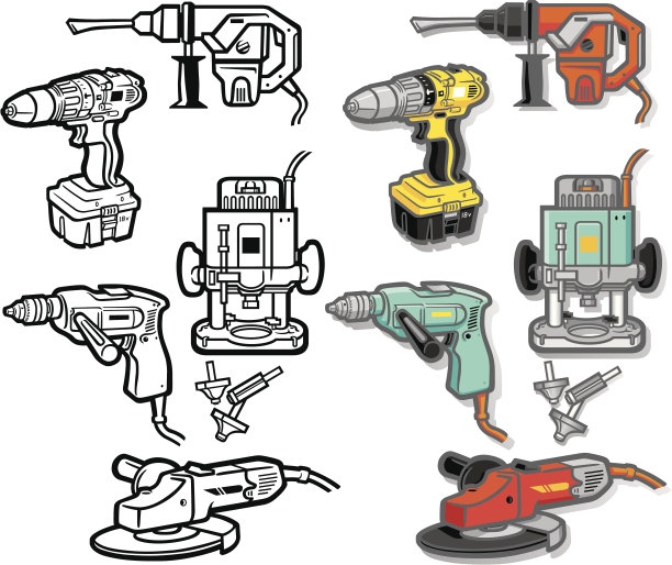 电动工具icons-one图片下载