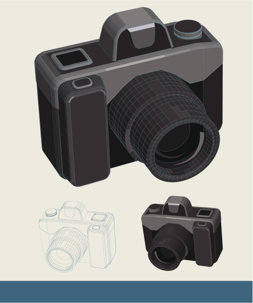 数码照片的相机素材图片