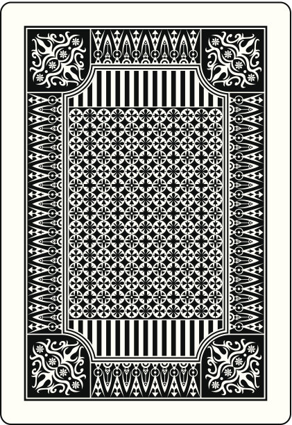 扑克牌背面62x90毫米图片下载