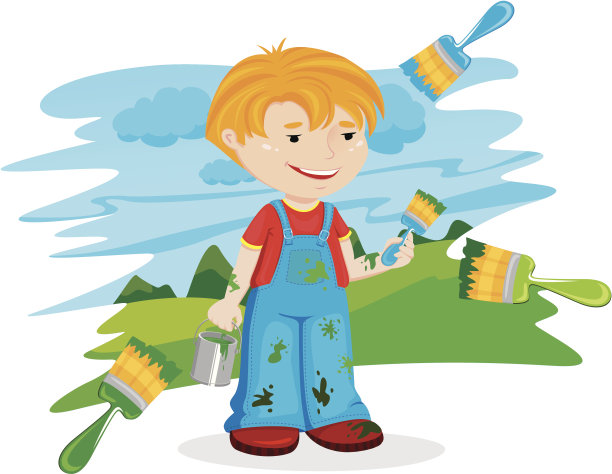 男孩和图片图片下载