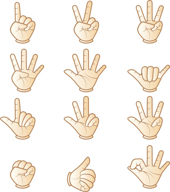 手的图标图片下载