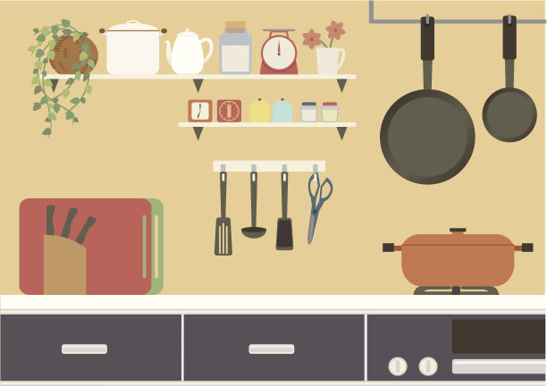 厨房摄影图片素材ID：105551374