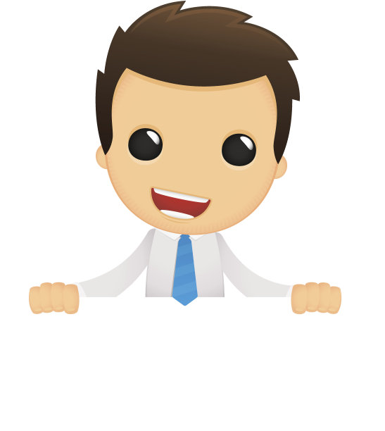 有趣的卡通办公室职员图片下载