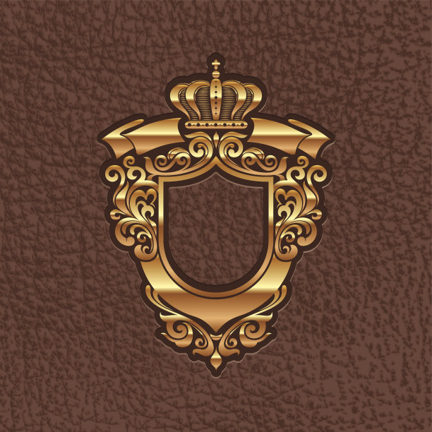 金色的皇家纹章图片下载