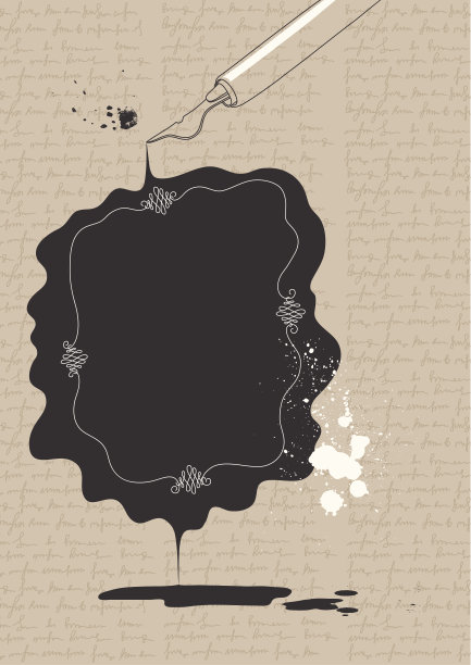 墨水污点图片下载