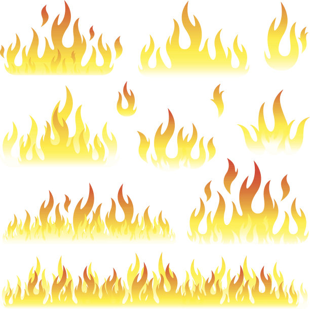 火焰设计集合素材图片