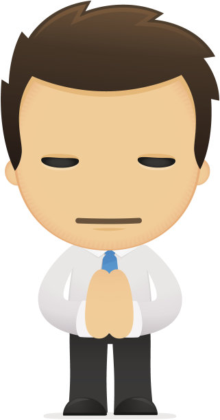 有趣的卡通办公室职员图片下载