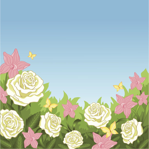 在花园里图片下载