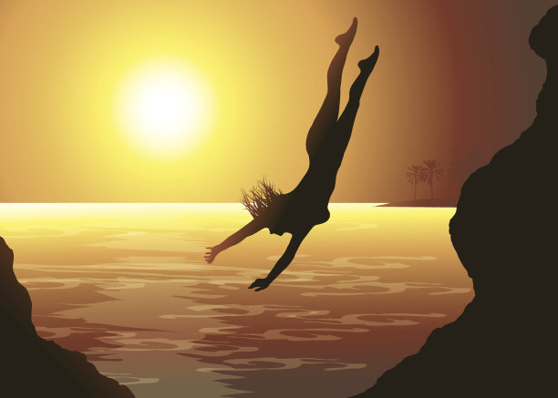 游向大海图片下载