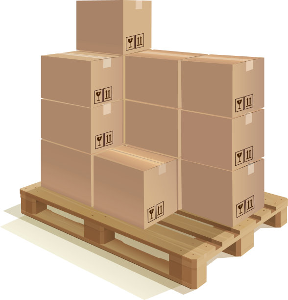 托盘和箱子图片下载