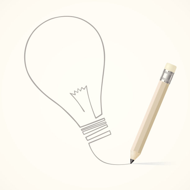 铅笔写的想法图片下载