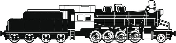 老式火车。图片下载