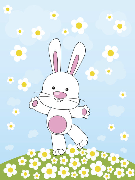 春天的兔子图片下载