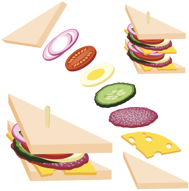 三明治图片下载