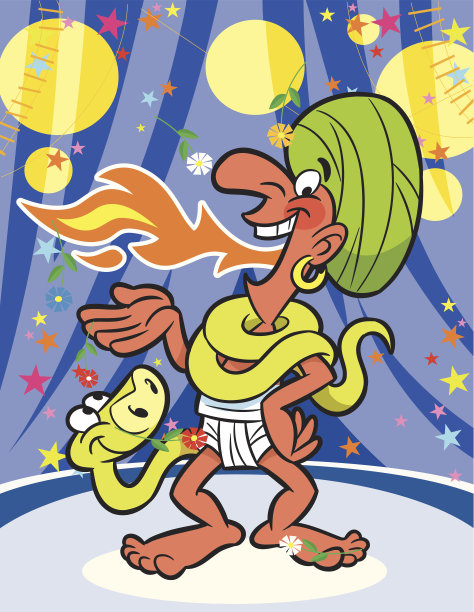 马戏团里的苦行僧图片下载