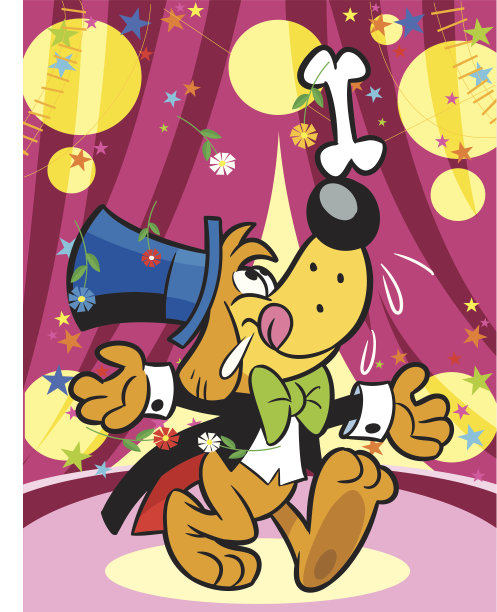 马戏团里的狗图片下载