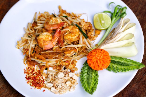 虾仁炒米粉图片下载