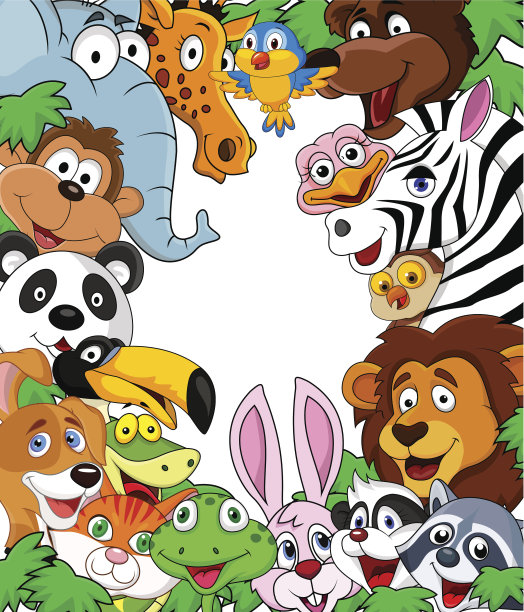 兔子插画素材ID：105573094