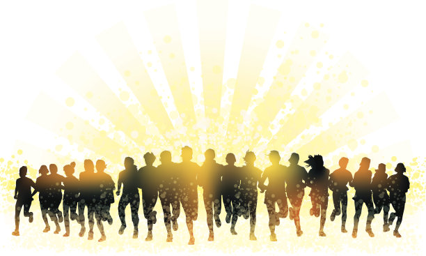 跑步的人图片下载