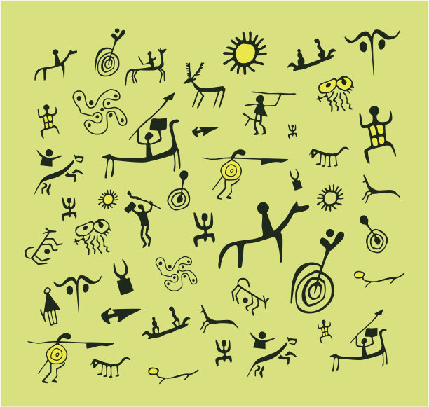 岩石drawings_vector图片下载