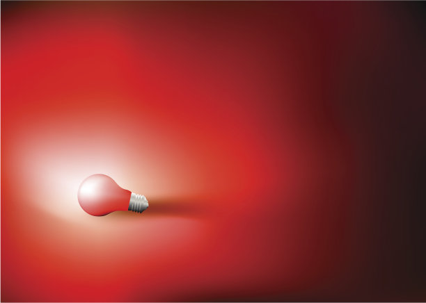 红色的灯图片下载