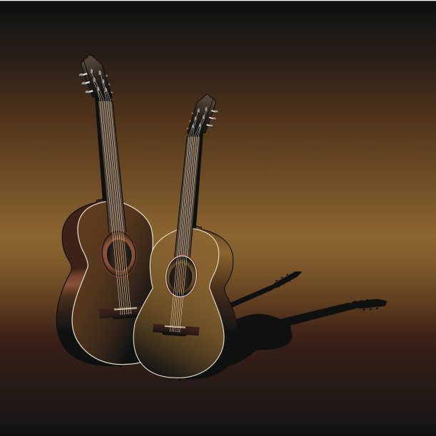吉他背景图片下载
