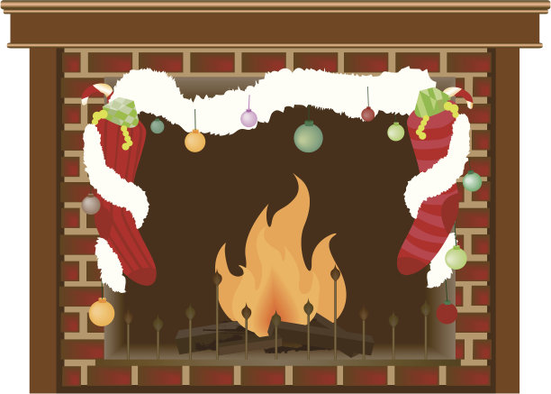 壁炉图片下载