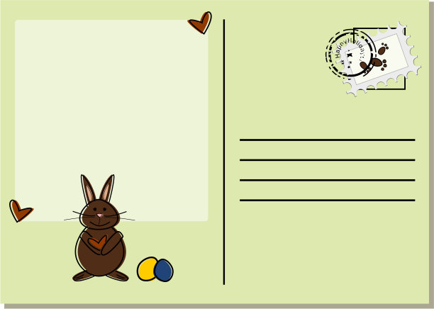 复活节的明信片(我)图片下载