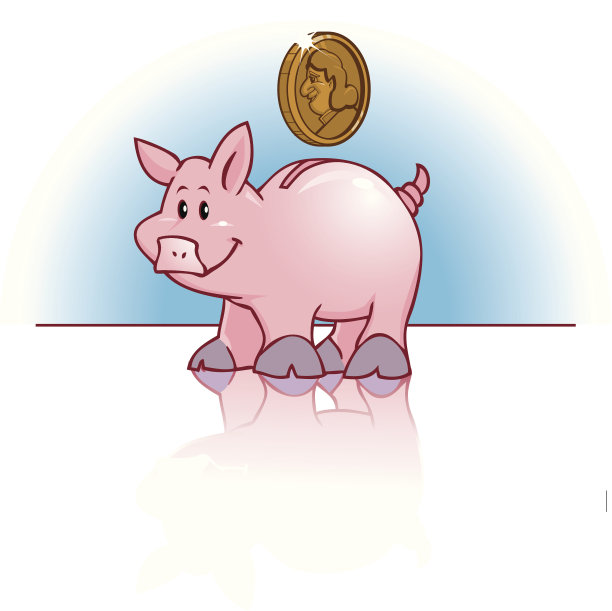 快乐的储蓄罐图片下载