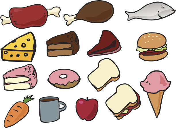 食物图标图片下载