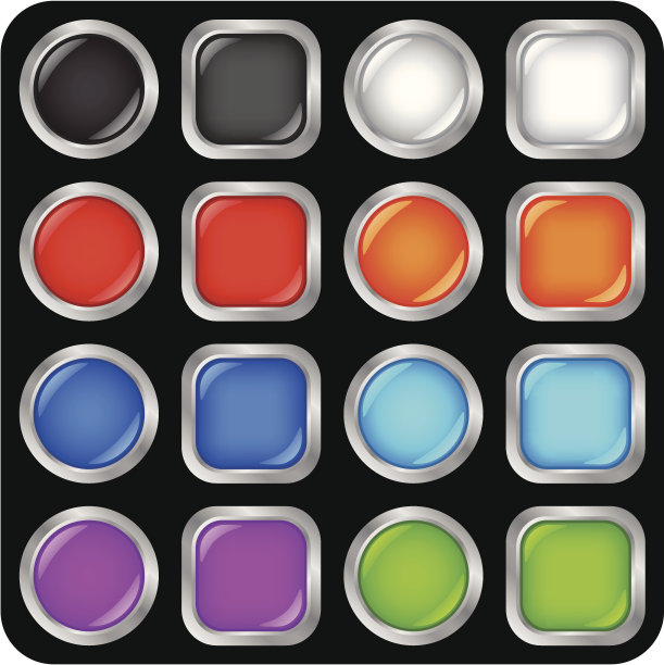 光滑的按钮图片下载