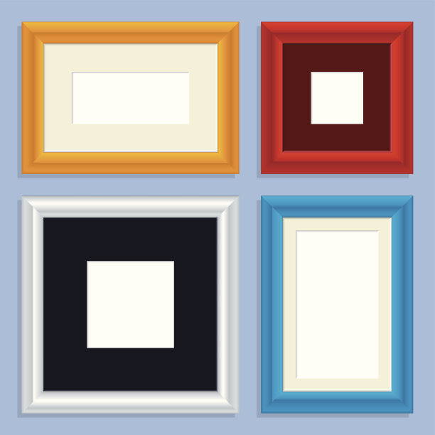 金属框架(向量)图片下载