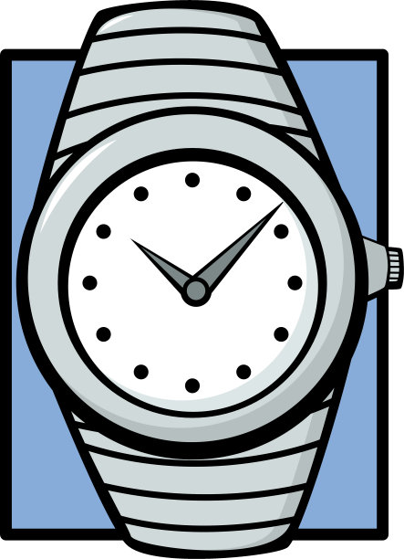 钢手镯手表图片下载