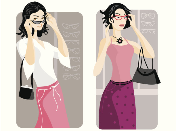 购物说明系列素材图片