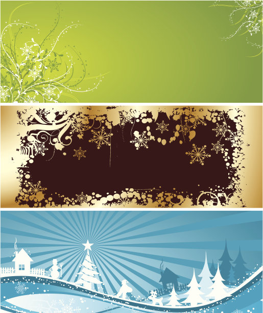圣诞节冬季背景图片下载