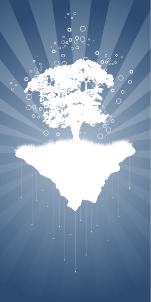 抽象的树图片下载