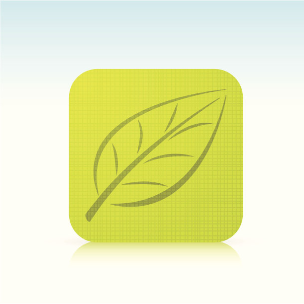 绿叶图标图片下载