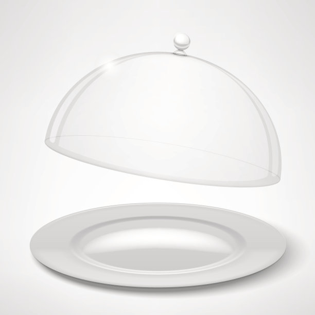 食物托盘，餐厅钟摆图片下载