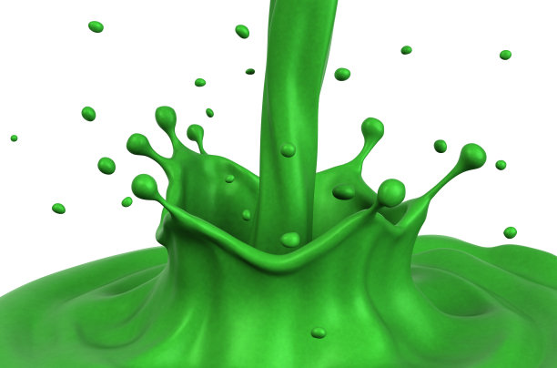 绿色飞溅图片下载