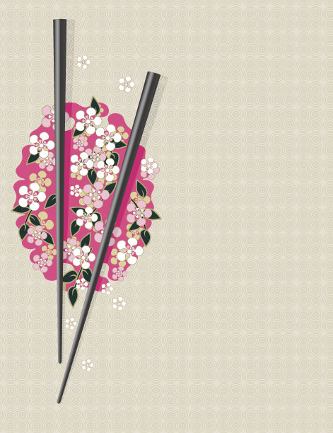 传统亚洲样式的筷子图片下载